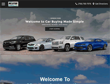Tablet Screenshot of masterautomotive.com